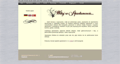 Desktop Screenshot of apartamentsloneczny.pl